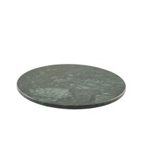 Round Green Marble Platter